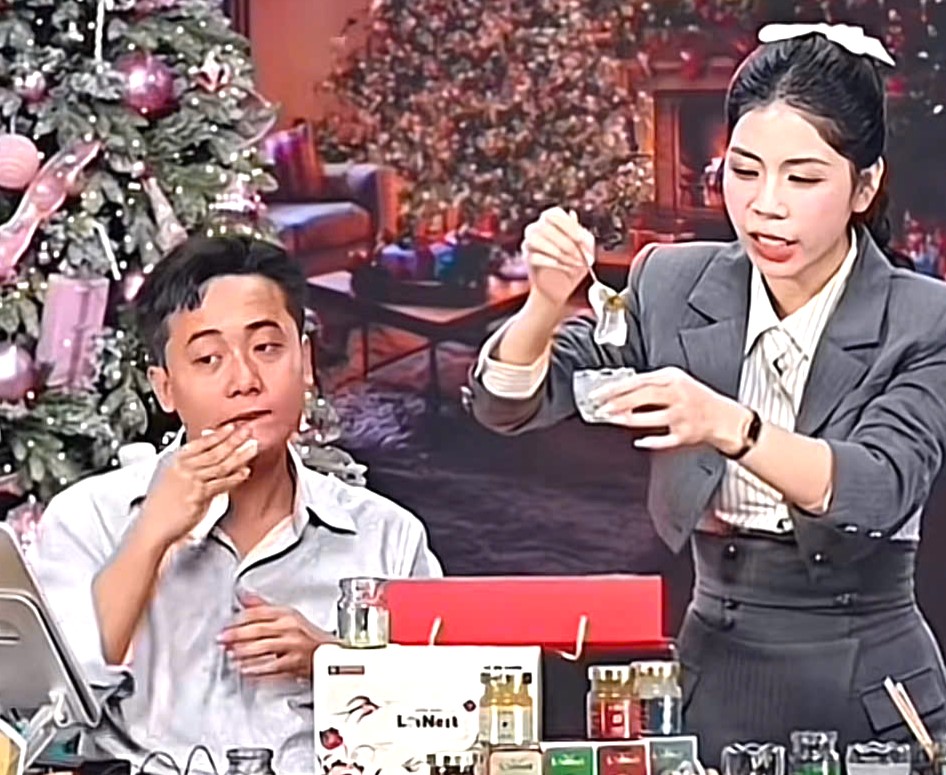 Yến sào LoiNest được Quang Linh Vlogs và Hằng Du Mục quảng cáo rầm rộ trên TikTok, sản xuất ở đâu? - Ảnh 1. Yến sào LoiNest được Quang Linh Vlogs và Hằng Du Mục quảng cáo rầm rộ trên TikTok, sản xuất ở đâu? - Ảnh 1.