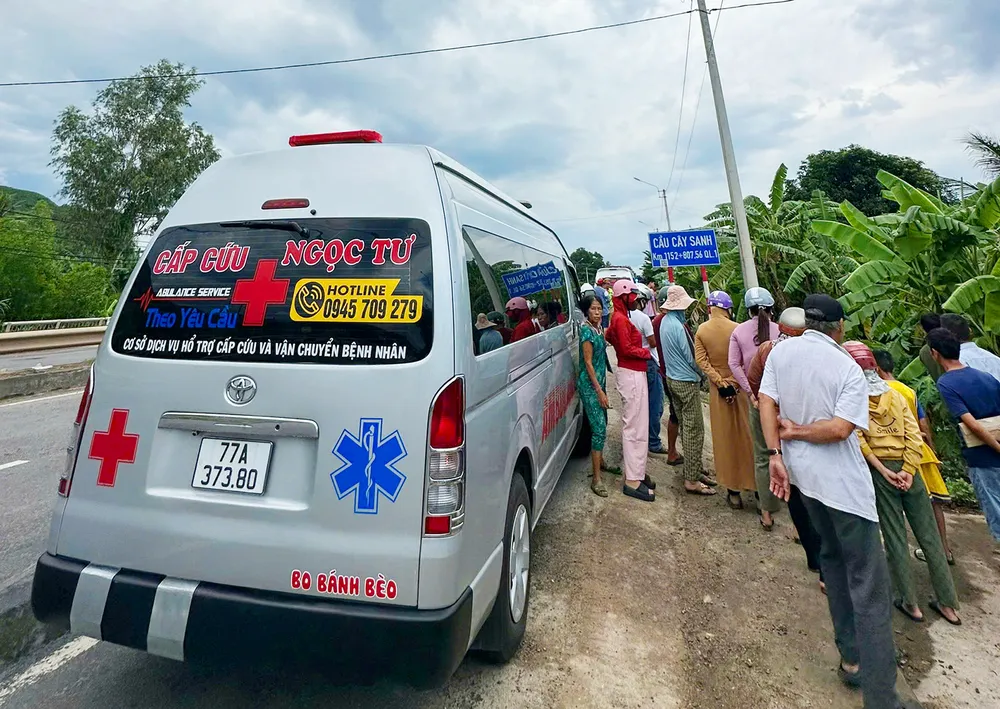 Nơi xảy ra vụ tai nạn. Ảnh: QH.