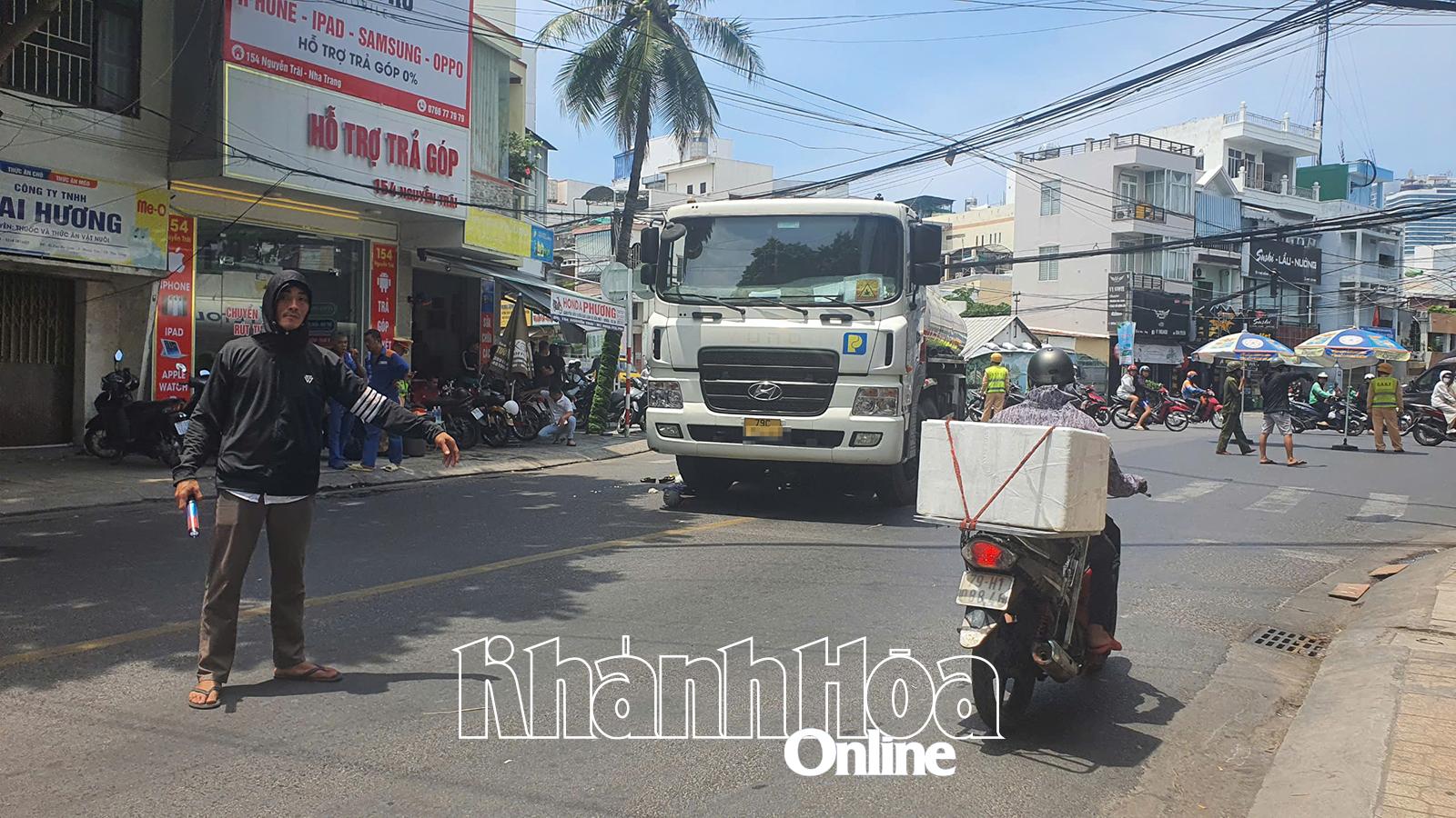 Hiện trường tai nạn