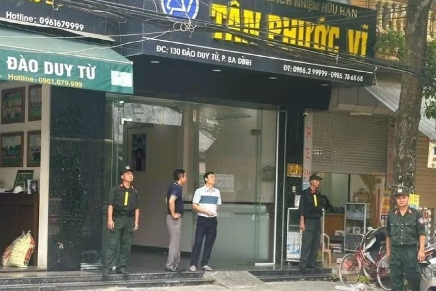 Cảnh sát khám nhà trùm giang hồ cộm cán Vi ‘ngộ’ ở Thanh Hóa