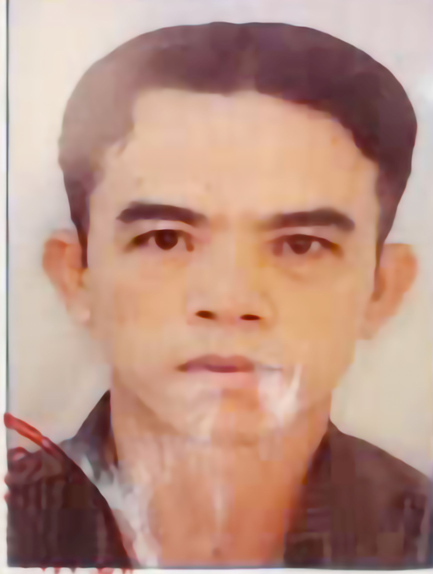 Đối tượng Huỳnh Trung Nghĩa, người đã đâm trọng thương chủ nhà sau khi bị nhắc nhở trong lúc nhậu. Ảnh: Vũ Tiến