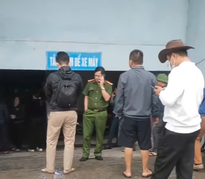Một bảo vệ tử vong tại tầng hầm chung cư - Ảnh 1.