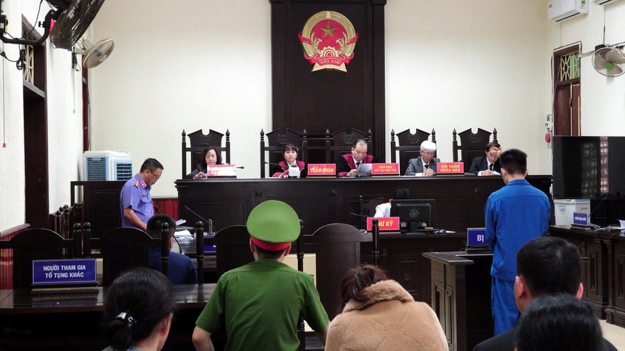 Quang cảnh phiên tòa. Ảnh: N.L ke-giet-me-lanh-an-chung-than-2.jpg