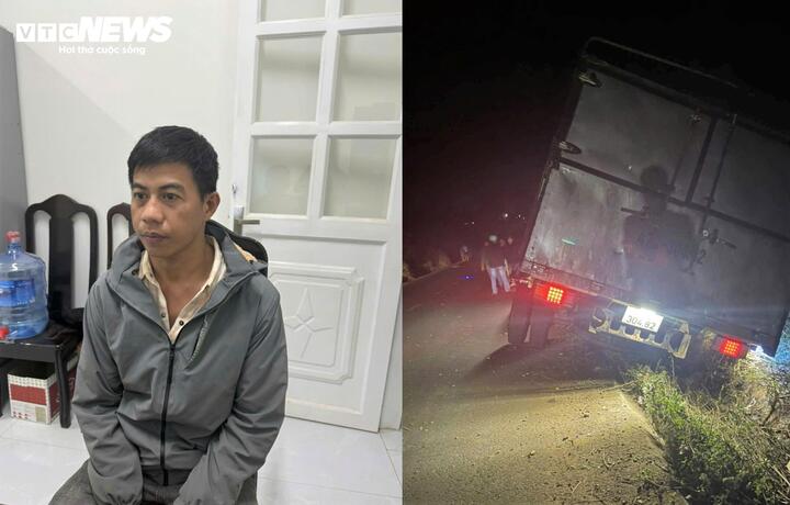 Ảnh minh họa: B;ắt giữ tài xế ‘ngáo đá’ lái xe quá tải gây tai nạn ch