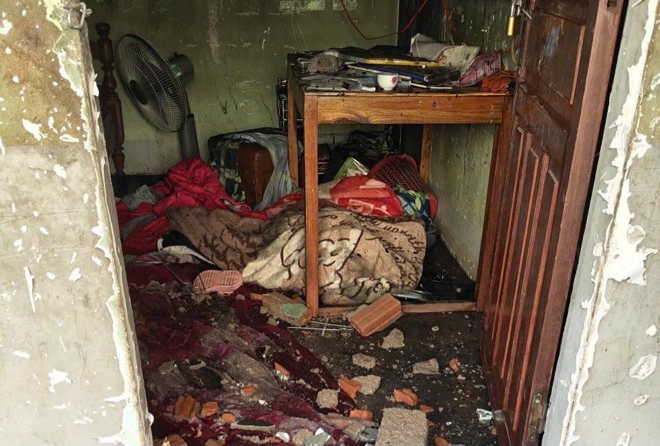 Ảnh minh họa: Ch;áy nhà ở Gia Lai, 2 cháu nhỏ t