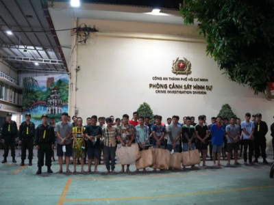 Ảnh minh họa: Cảnh sát đột kích sòng bạc, trường gà tại TPHCM