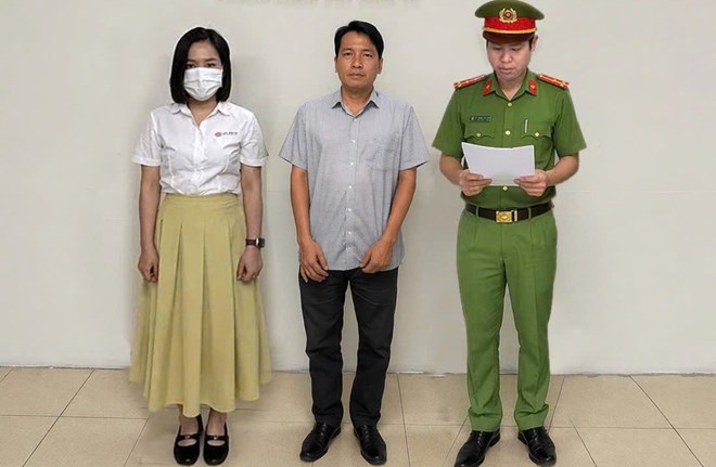 Ảnh minh họa: Giám đốc và kế toán một công ty ở Hà Nam ( cũ) bị khởi