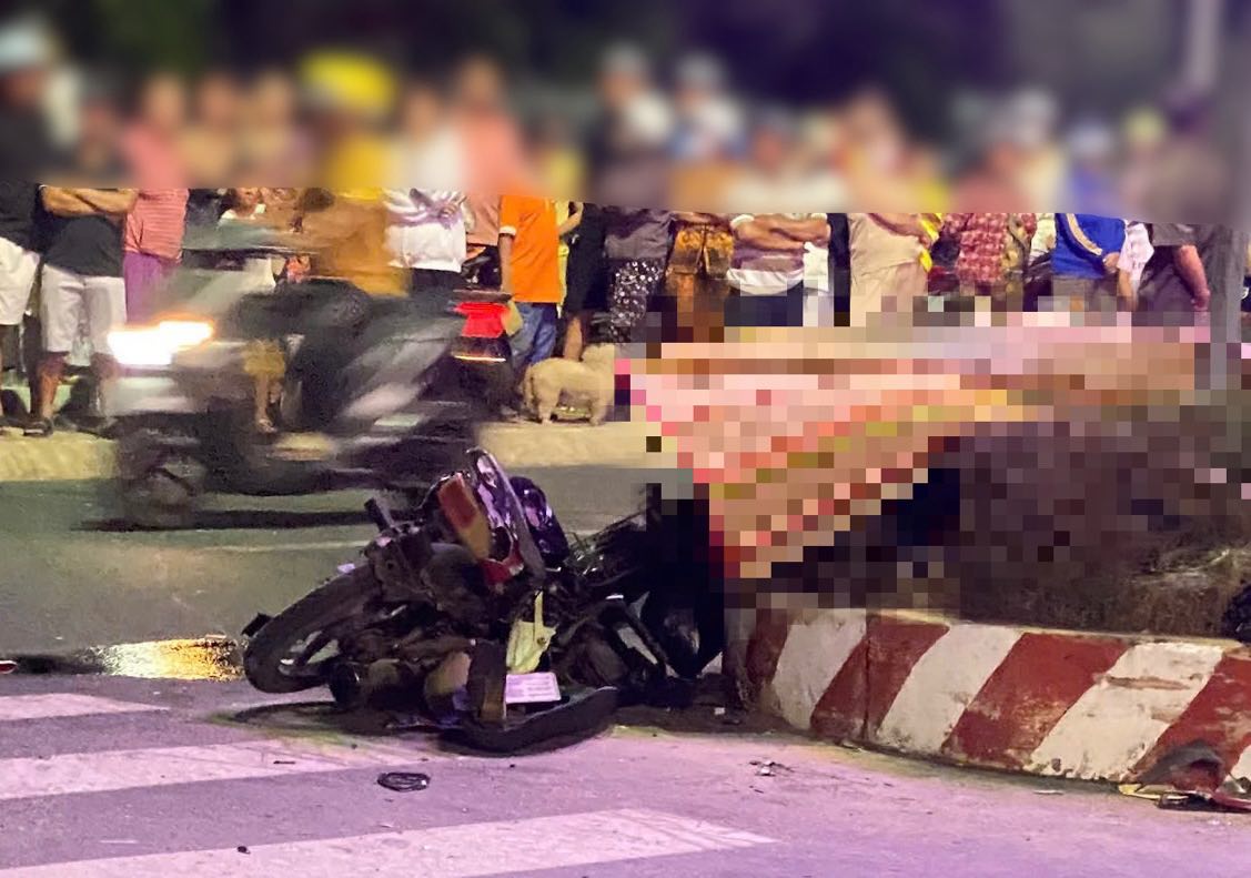 Ảnh minh họa: Người đàn ông đi xe máy t