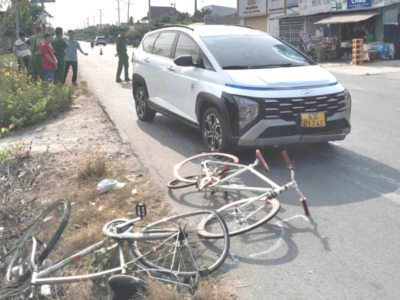 Ảnh minh họa: Đạp xe tập thể dục trên quốc lộ 50 bị ô tô tông trúng, 1