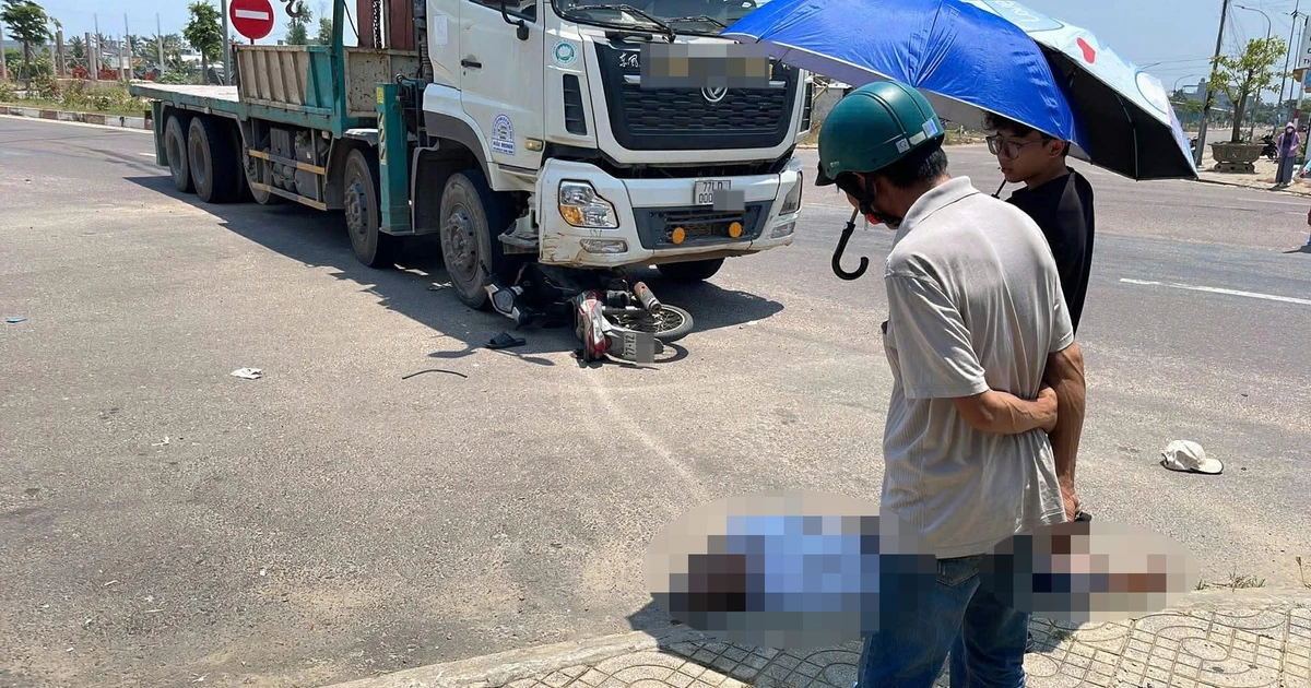 Ảnh minh họa: Va chạm với xe cẩu khi băng qua ngã tư, người đàn ông t