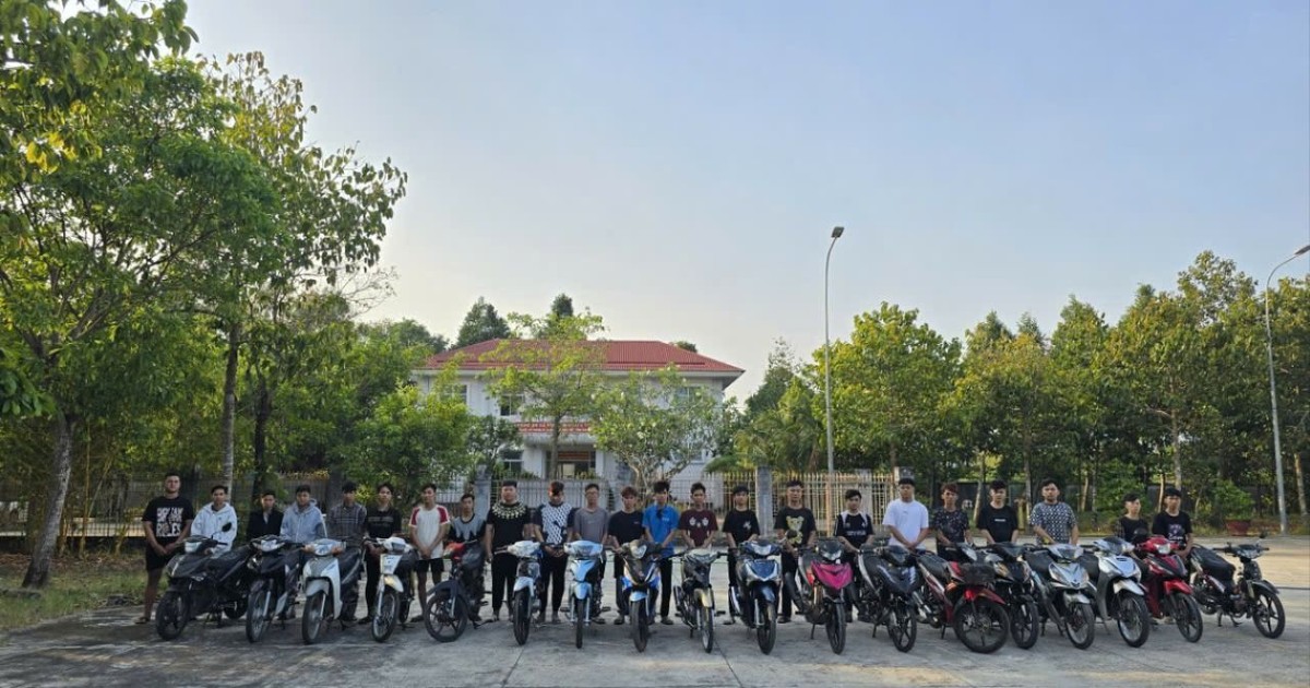 Ảnh minh họa: Tụ tập để thử xe độ và đua xe trái phép, 24 thanh th;iếu n;iên