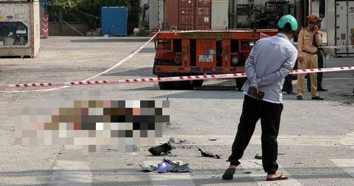 Ảnh minh họa: Vụ nam sinh tử vong thương tâm sau va chạm với xe đầu kéo