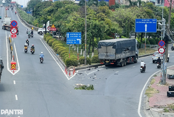Ảnh minh họa: Trở lại phòng trọ sau lễ, gia đình 3 người bị xe tải cuốn vào